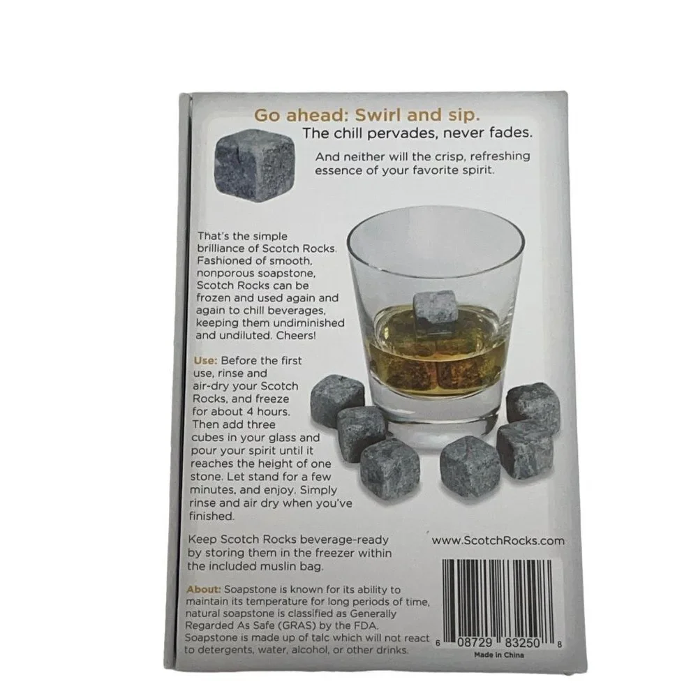 Scotch and‎ Rocks Natural Soap Stones